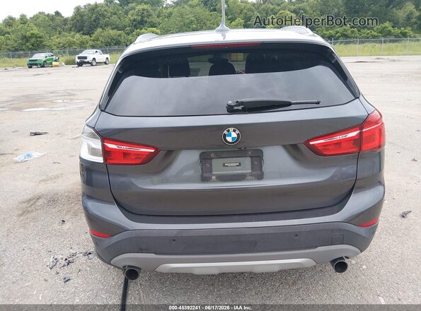 WBXHU7C35H5H34188 2017 BMW X1 Gray 