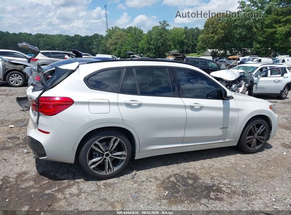WBXHU7C37J5H41987 2018 BMW X1 White უკანა სალონის ხედი