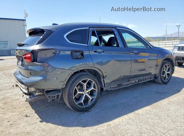 WBXHU7C39H5H34033 2017 BMW X1 Gray Հետևի աջ