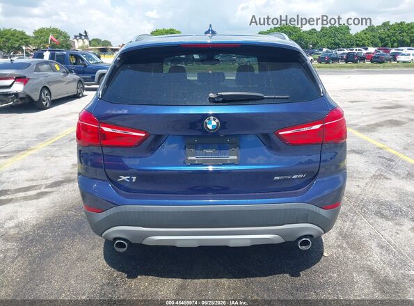 WBXHU7C39J5L08538 2018 BMW X1 Синий 