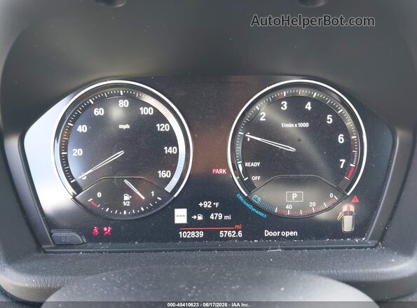 WBXJG7C00N5U88397 2022 BMW X1 Blue Vista de los asientos traseros