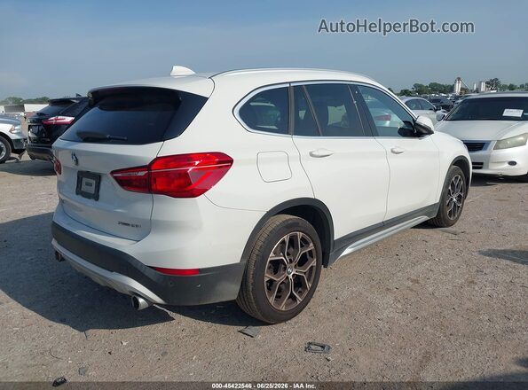WBXJG7C04L3L81684 2020 BMW X1 White Tył prawy
