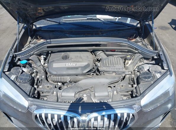 WBXJG7C09M5S53575 2021 BMW X1 Gray Հետևի տեսք