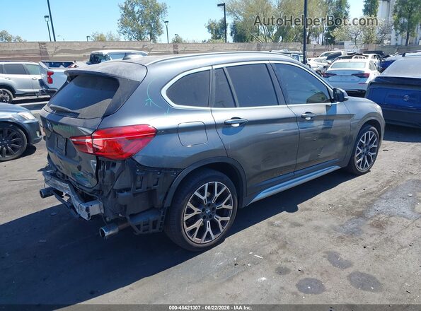 WBXJG7C09M5S53575 2021 BMW X1 Gray Հետևի աջ