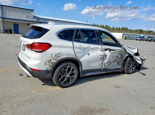 WBXJG9C01M5U27408 2021 BMW X1 Белый Задняя правая четверть
