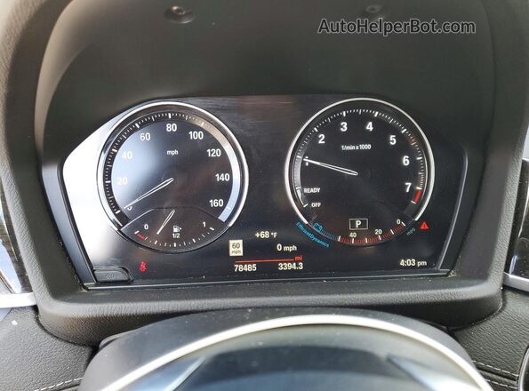 WBXJG9C01M5U27408 2021 BMW X1 Белый Вид щитка приборов