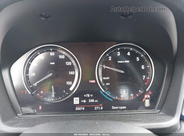 WBXJG9C01M5U39414 2021 BMW X1 Черный Вид задних сидений