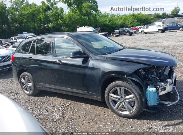 WBXJG9C01M5U39414 2021 BMW X1 Черный Панорамный вид салона 360°