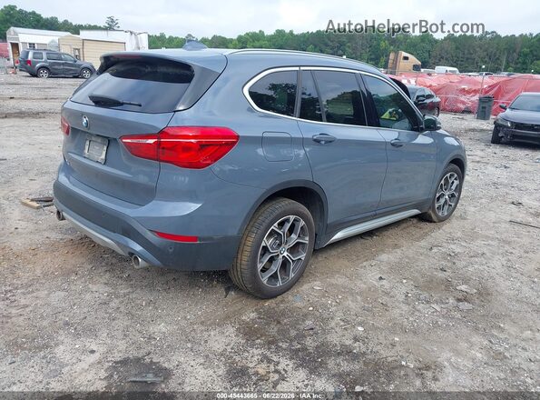 WBXJG9C02L5P70419 2020 BMW X1 Серый Задняя правая четверть