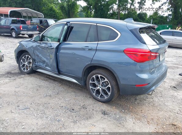 WBXJG9C02L5P70419 2020 BMW X1 Серый Задняя левая четверть