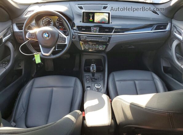 WBXJG9C05M5S81031 2021 BMW X1 Желто-коричневый Вид панели приборов