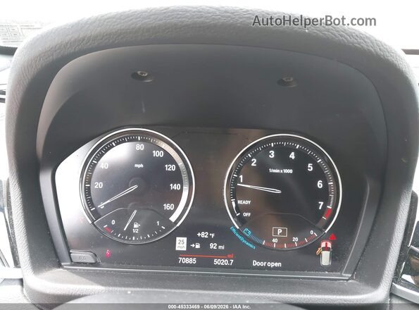 WBXJG9C08M5T87148 2021 BMW X1 Gray უკანა სავარძლების ხედი