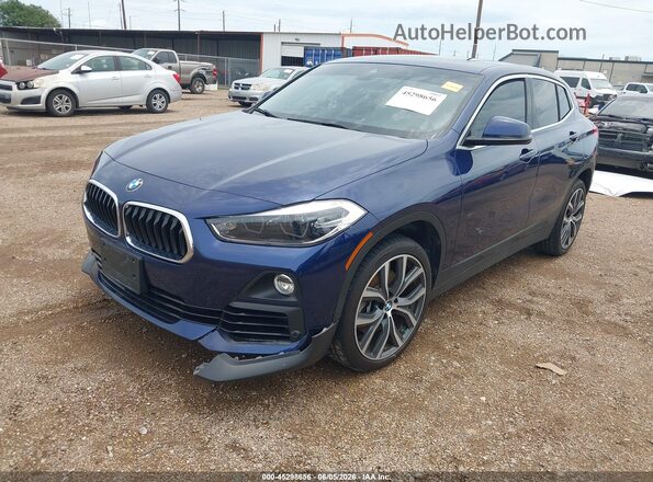 WBXYH9C00L5P80166 2020 BMW X2 Dark Blue Передня ліва чверть