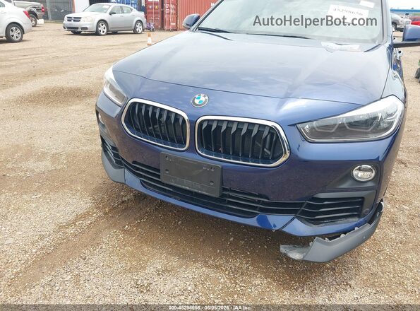 WBXYH9C00L5P80166 2020 BMW X2 Dark Blue Вид спереду