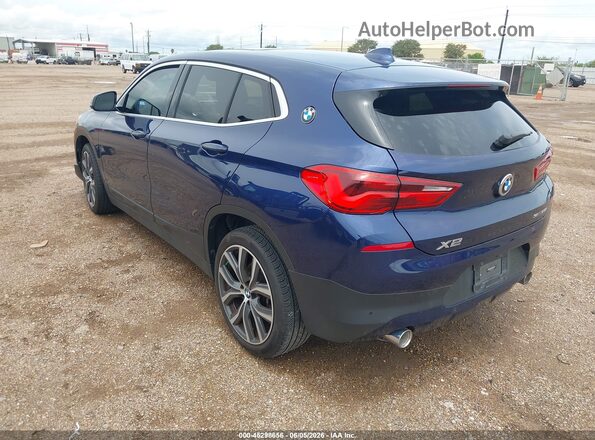 WBXYH9C00L5P80166 2020 BMW X2 Dark Blue Задня ліва чверть