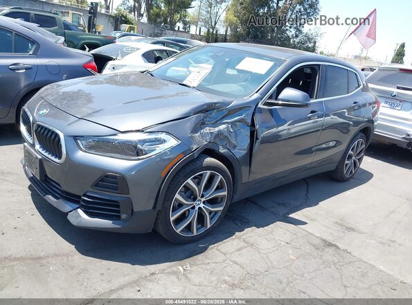 WBXYH9C03M5S76440 2021 BMW X2 Gray Front left
