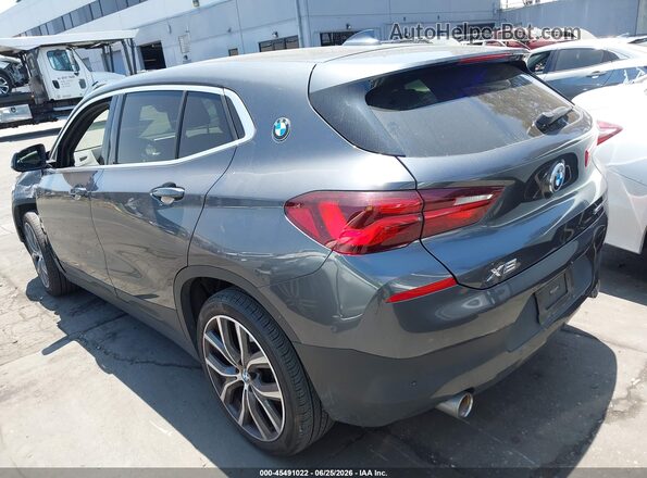 WBXYH9C03M5S76440 2021 BMW X2 Gray Rear left