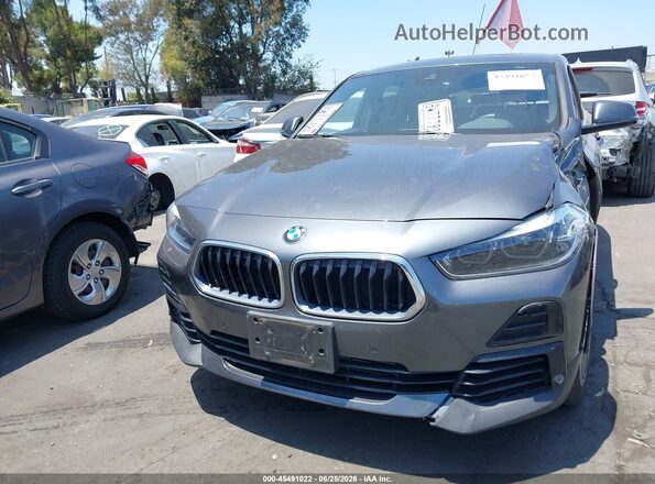 WBXYH9C03M5S76440 2021 BMW X2 Gray Instrument cluster view