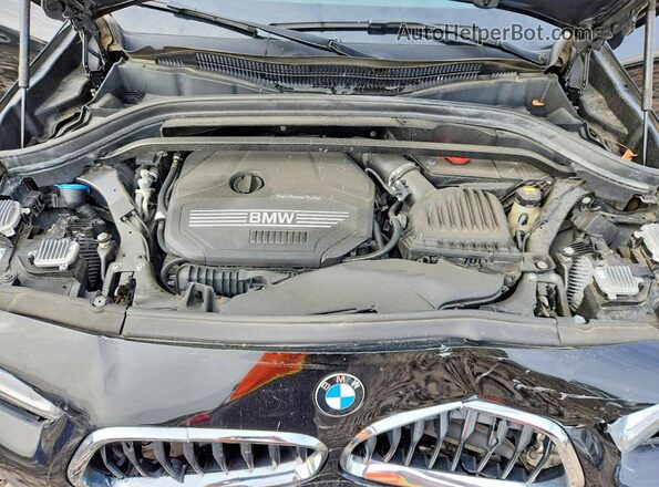 WBXYH9C05L5P15636 2020 BMW X2 Black ძრავის განყოფილების ხედი