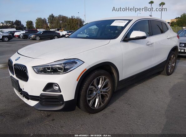 WBXYJ1C00L5R20741 2020 BMW X2 Белый Передняя левая четверть
