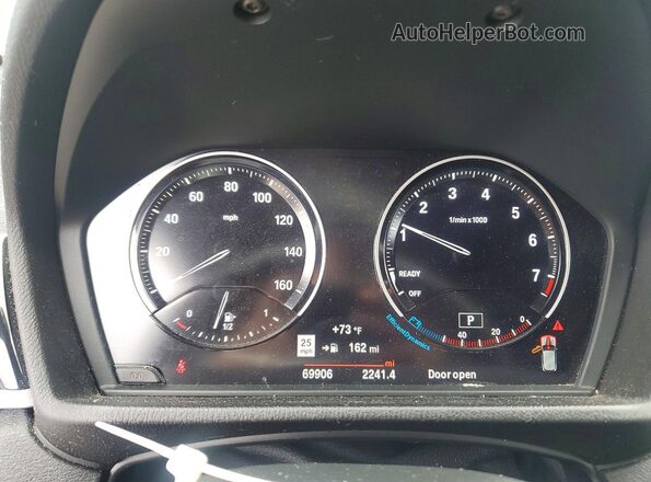 WBXYJ1C01L5P15350 2020 BMW X2 Черный Вид щитка приборов