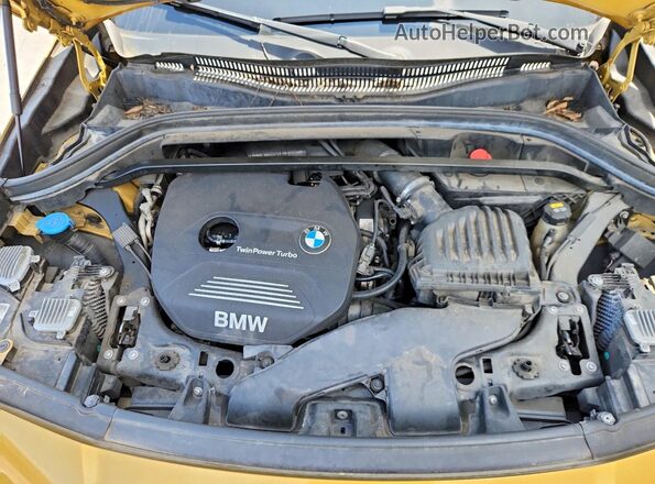 WBXYJ3C37JEB37857 2018 BMW X2 Gold Rear interior view