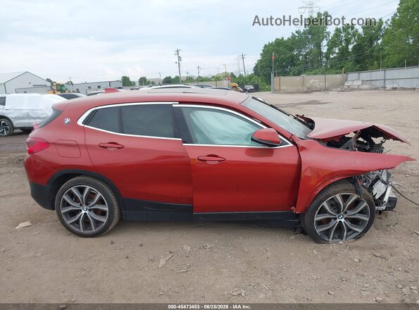 WBXYJ3C3XJEJ75340 2018 BMW X2 Orange უკანა სალონის ხედი
