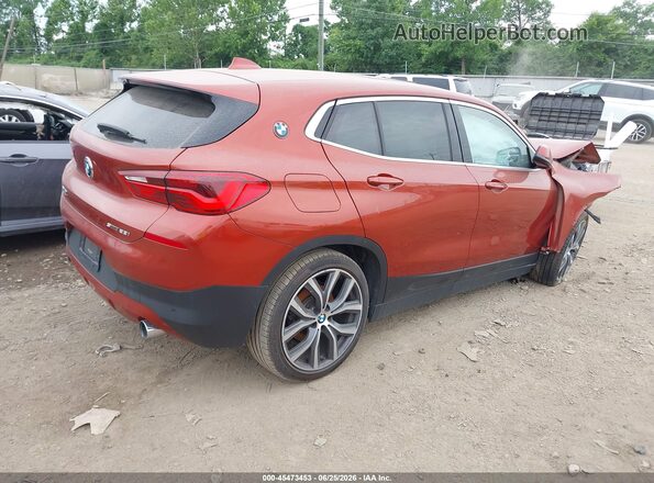 WBXYJ3C3XJEJ75340 2018 BMW X2 Orange უკანა მარჯვენა