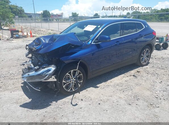 WBXYJ3C56KEP76974 2019 BMW X2 Dark Blue Front left