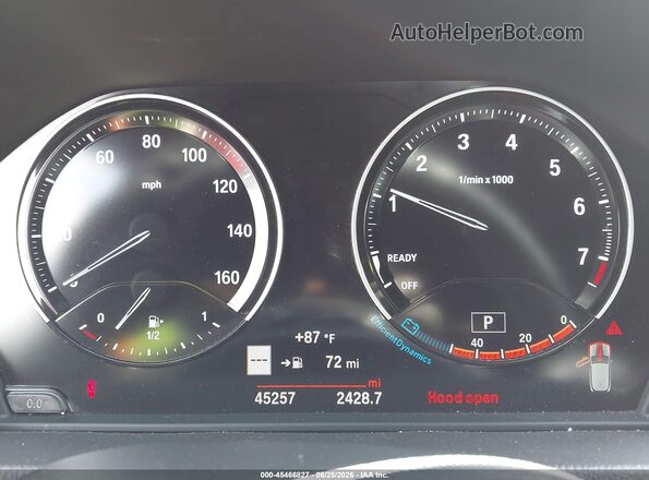 WBXYJ3C59KEP76967 2019 BMW X2 White Widok tylnych siedzeń