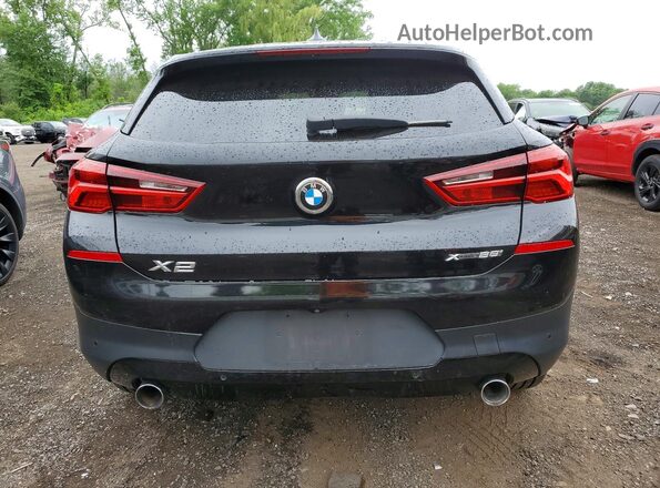 WBXYJ5C30JEF70478 2018 BMW X2 Black Rear view