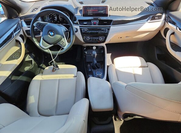 WBXYJ5C31JEF79206 2018 BMW X2 White Dashboard view