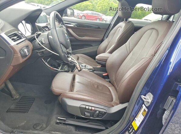 WBXYJ5C33JEF78798 2018 BMW X2 Blue Widok wnętrza z przodu