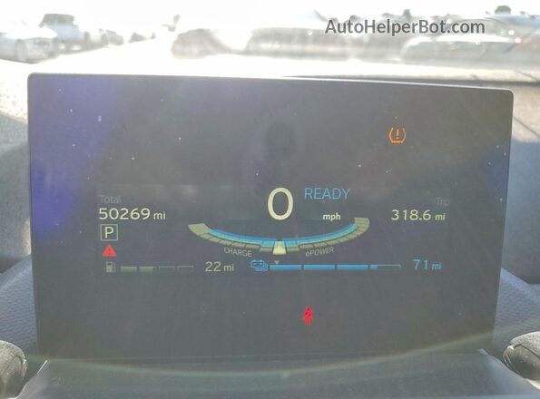 WBY1Z8C33HV890523 2017 BMW I3 Black Widok zestawu wskaźników