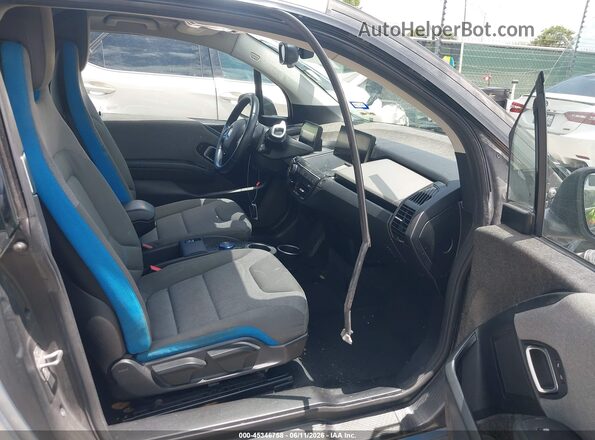WBY1Z8C37HV892095 2017 BMW I3 Silver Widok wnętrza z przodu