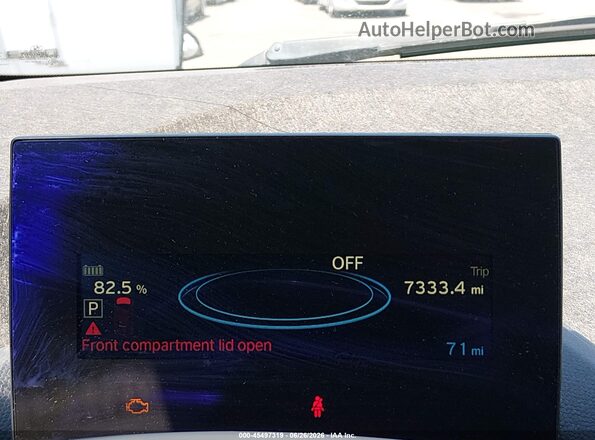 WBY1Z8C52HV551530 2017 BMW I3 White Vista interior trasera