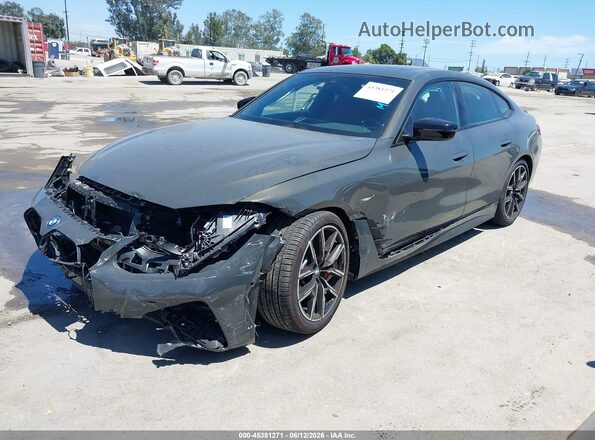 WBY23HD01SFU94229 2025 BMW I4 Gray Передня ліва чверть