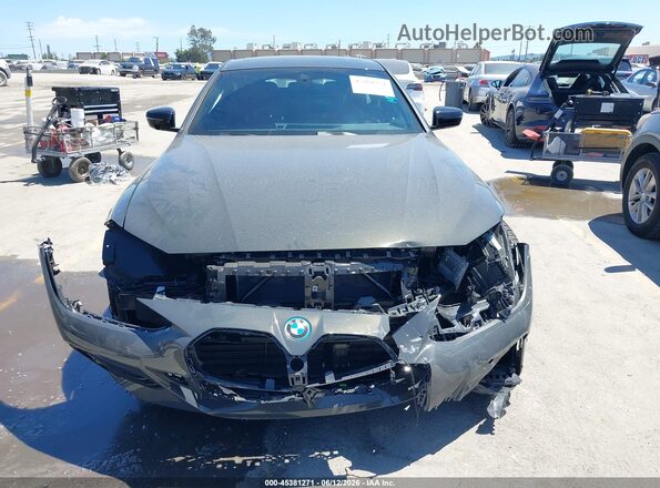 WBY23HD01SFU94229 2025 BMW I4 Gray Вид щитка приладів