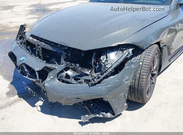 WBY23HD01SFU94229 2025 BMW I4 Gray Вид спереду