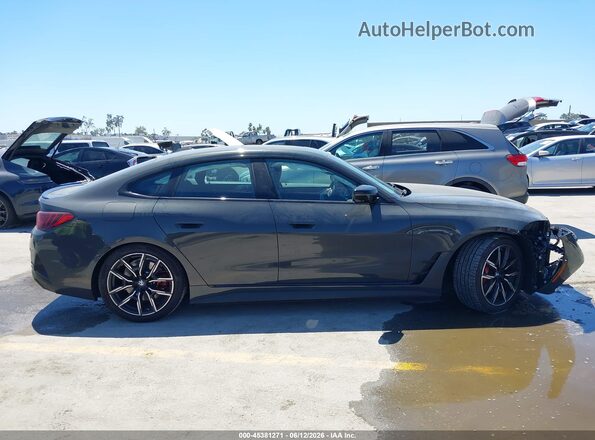 WBY23HD01SFU94229 2025 BMW I4 Gray Вид задньої частини салону