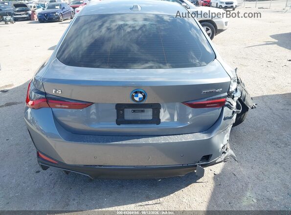 WBY23HD01SFV78762 2025 BMW I4 Gray 