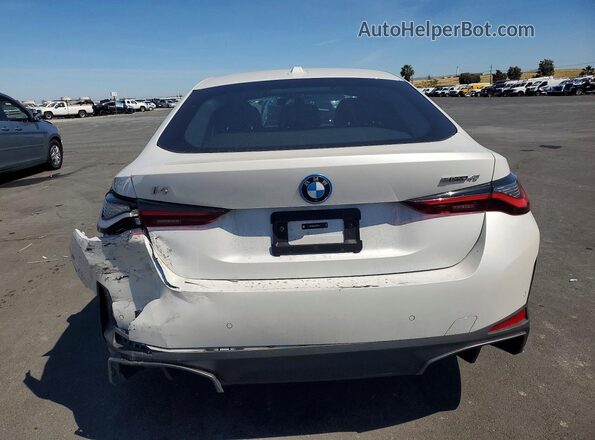 WBY23HD01SFV85131 2025 BMW I4 White უკანა ხედი