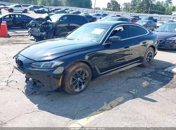 WBY23HD04SFT90477 2025 BMW I4 Black Передня ліва чверть