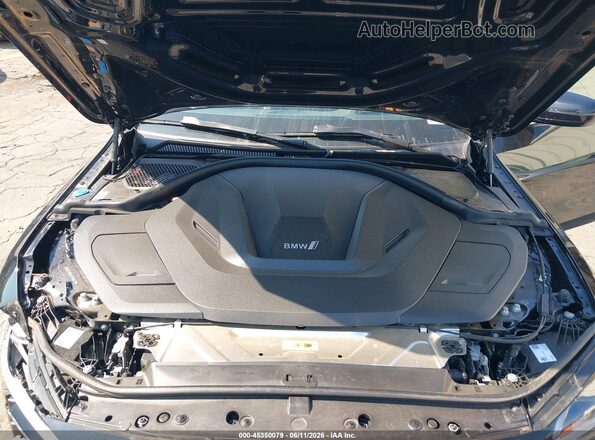 WBY23HD04SFT90477 2025 BMW I4 Black Вид ззаду