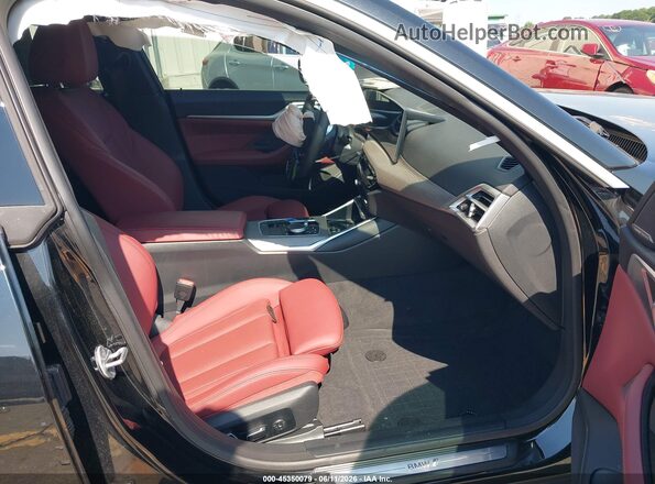 WBY23HD04SFT90477 2025 BMW I4 Black Вид салону спереду