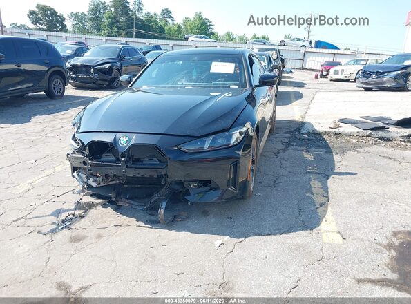 WBY23HD04SFT90477 2025 BMW I4 Black Вид спереду
