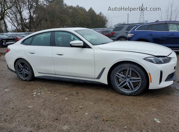 WBY23HD04SFU71589 2025 BMW I4 White Przód prawy