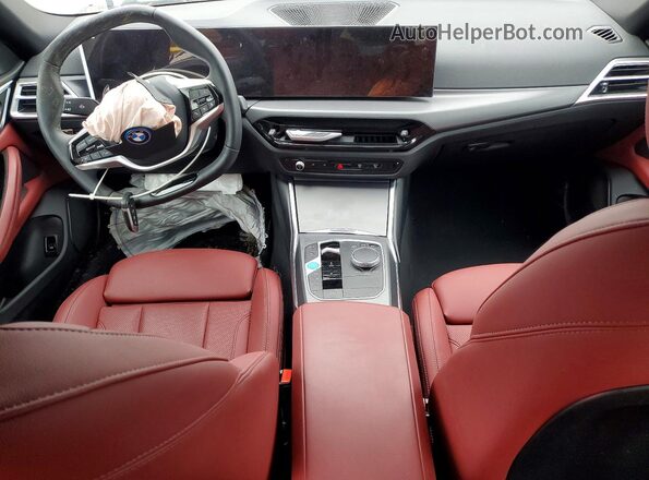 WBY23HD04SFU71589 2025 BMW I4 White Widok deski rozdzielczej