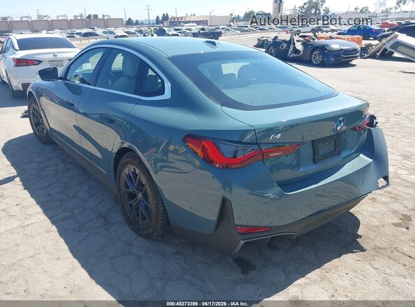 WBY23HD04SFV07491 2025 BMW I4 Green Задня ліва чверть