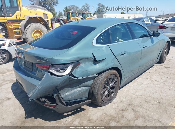 WBY23HD04SFV07491 2025 BMW I4 Green Задня права чверть